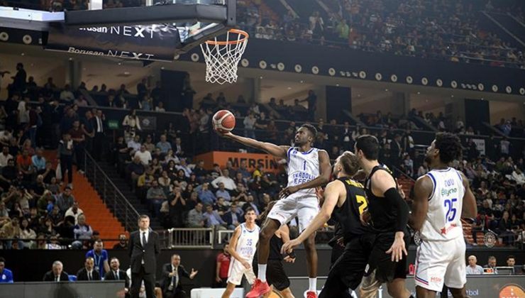 Anadolu Efes, Mersin'de zorlanmadı! (Mersin Spor-Anadolu Efes: 76-94)